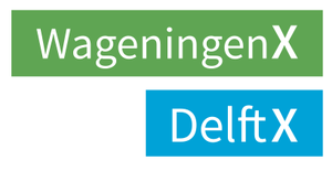 DelftWageningenX logo